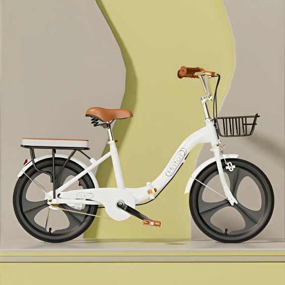 New Foldableing Bicycle 6-12-16 Years Old Boys and Girls Middle and Large Kidsren's Campus Bicycle 18/20/22 Bicycle