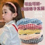 格子宝宝小女孩带齿发卡