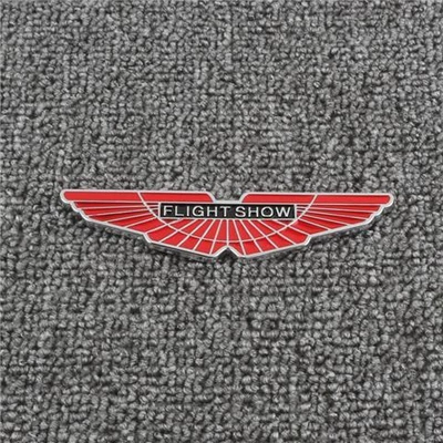 Porsche Car Logos, Lamborghini Metal | Body sticker - aston-martin-silver-and-red-one
