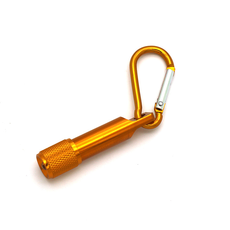 Al Aire Libre mini linterna colgante mosquetón pequeña linterna mini linterna LED linterna al por mayor