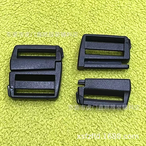6-Point Plastic Side Sliding Buckle 20mm Sliding Plastic Buckle Clothing Belt Quick Release Buckle Backpack Adjustment Buckle