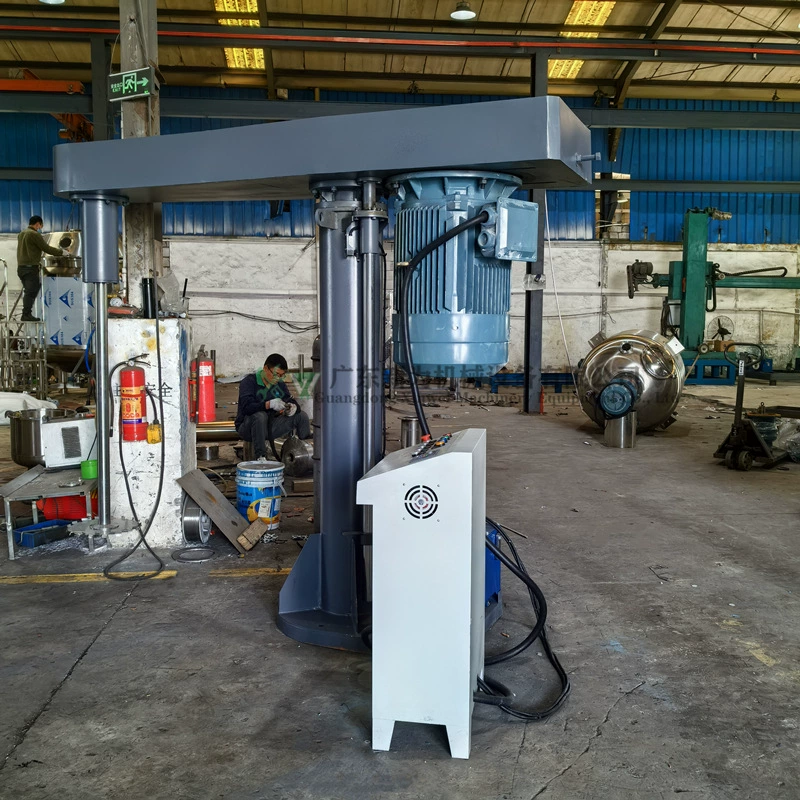 Источник производителей УФ-краски смешивания оборудование для наземной краски высокоскоростной смеситель 22 кВт гидравлический подъемный и дисперсионный станок