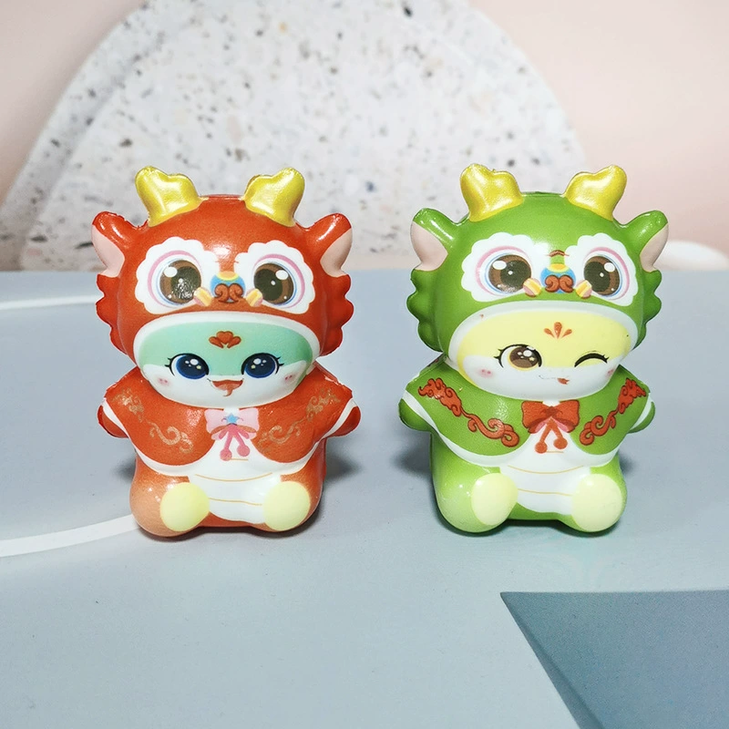 Полиуретановый маскот, губка слизь, мультяшная игрушка, кукла, годовой маскот, антистресс