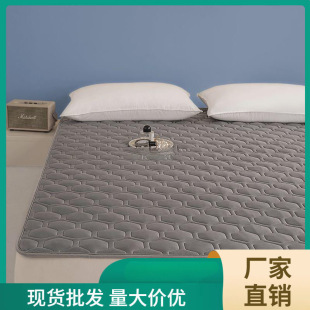 Summer Thin Mat Bed Pad Machine Washable Household Sleeping Pad Single Dormitory Mattress Bottom Four Seasons