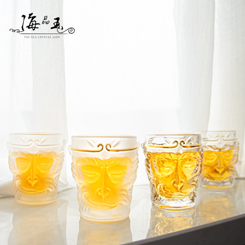 Wukong Cup Master Cup Men's Kung Fu Tea Cup Single Glass Cup Personal Tea Cup Glass Great Sage Tea Cup