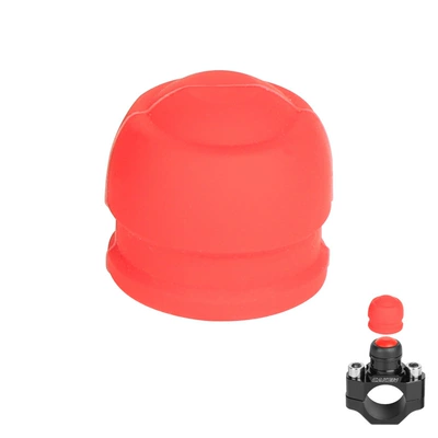 aluminum alloy modified switch — Motorcycle Safety Supplies - flameout-switch-waterproof-rubber-cap-red
