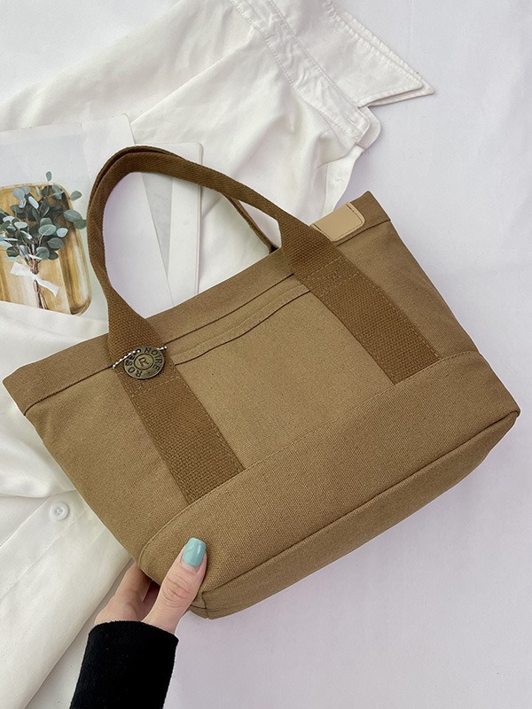 Verano nuevo bolso de lona japonés bolso de dama bolso de gran capacidad bolso de moda versátil bolso de moda casual