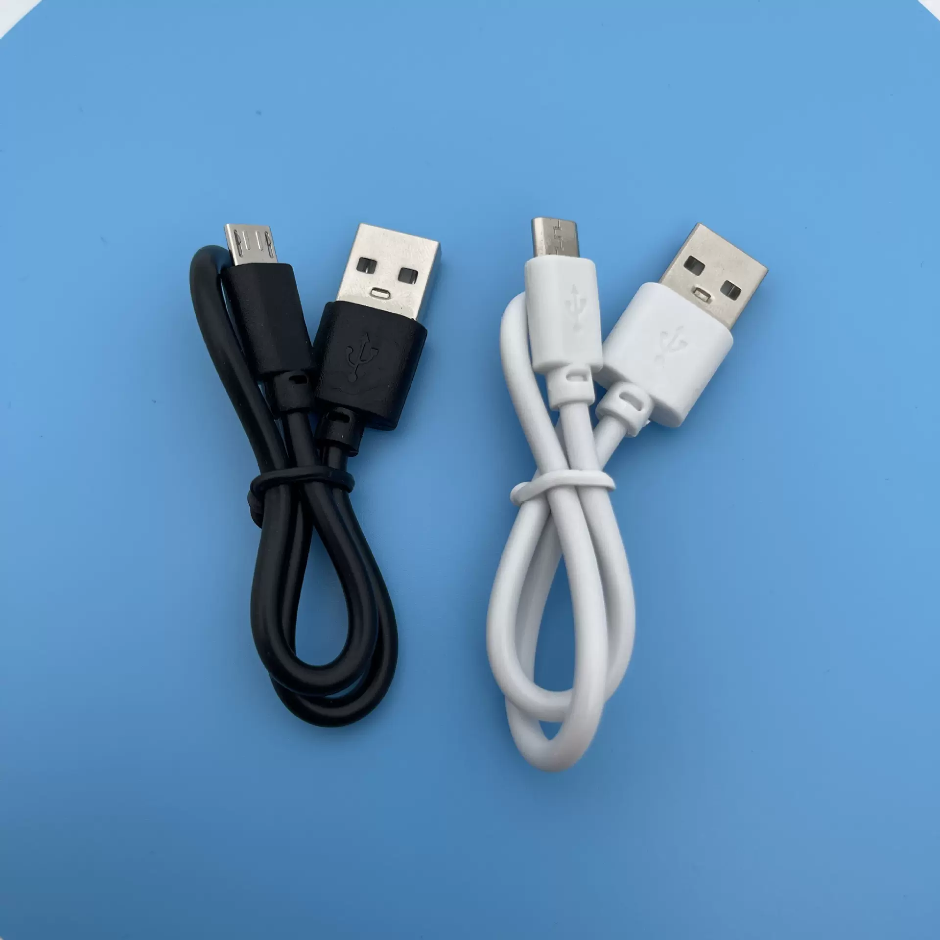 USB充电线microUSB移动电源线30cm安卓50cm手机数据线快充线