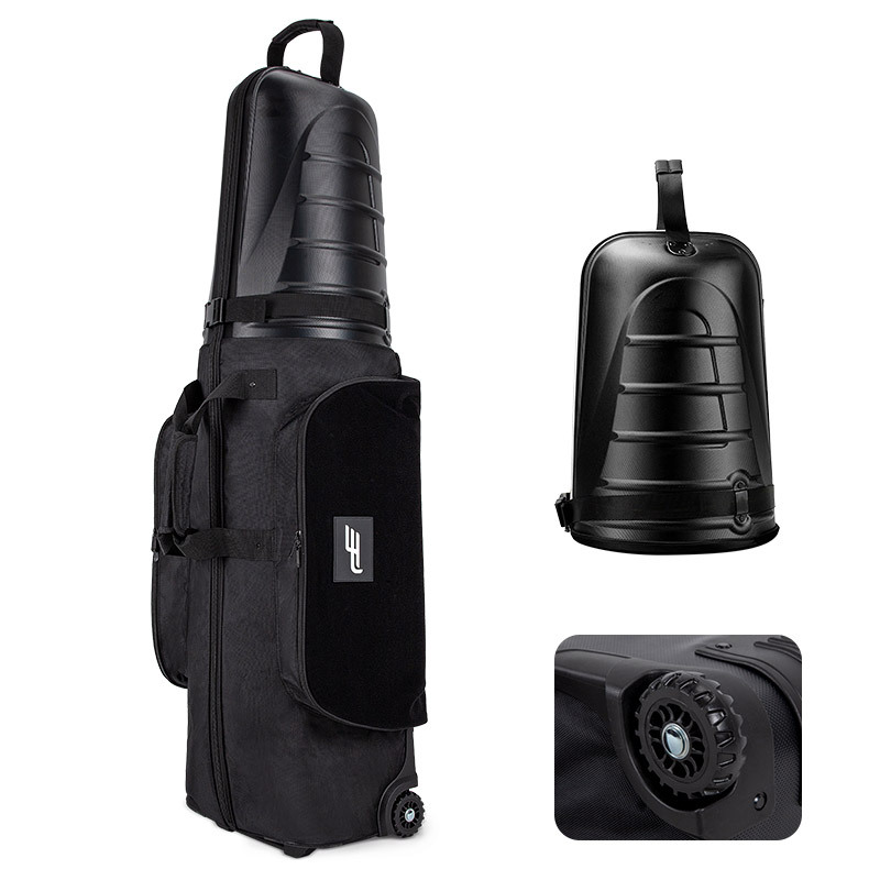 ホット販売ハードシェル航空機バッグ男性と女性のタグボート旅行ボールバッグカバー PlayEagle ゴルフ航空チェックバッグ