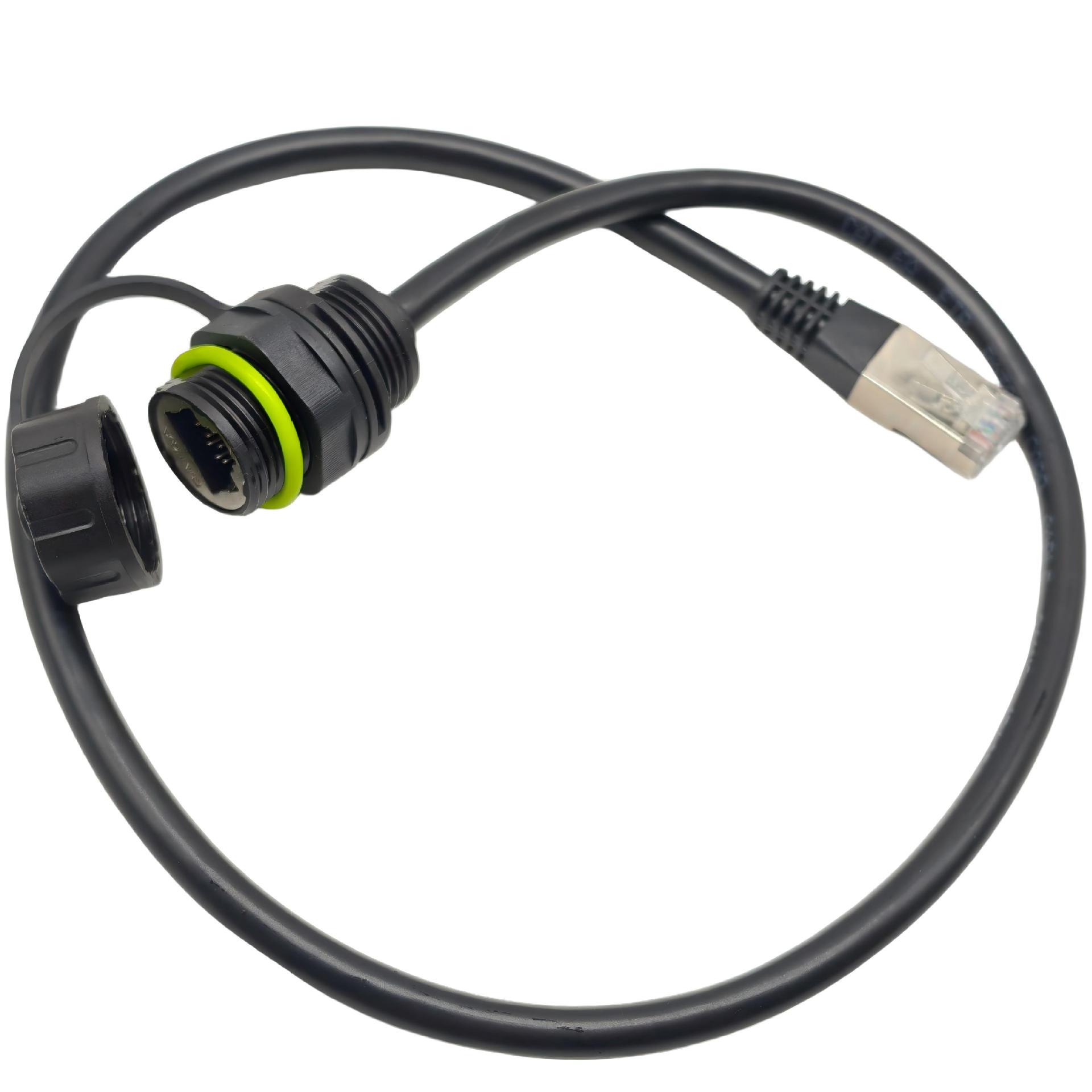 RJ45CAT6A���ղ�������M20���Ź�ҵͨ���������߲���+��ͷ+��ˮ��