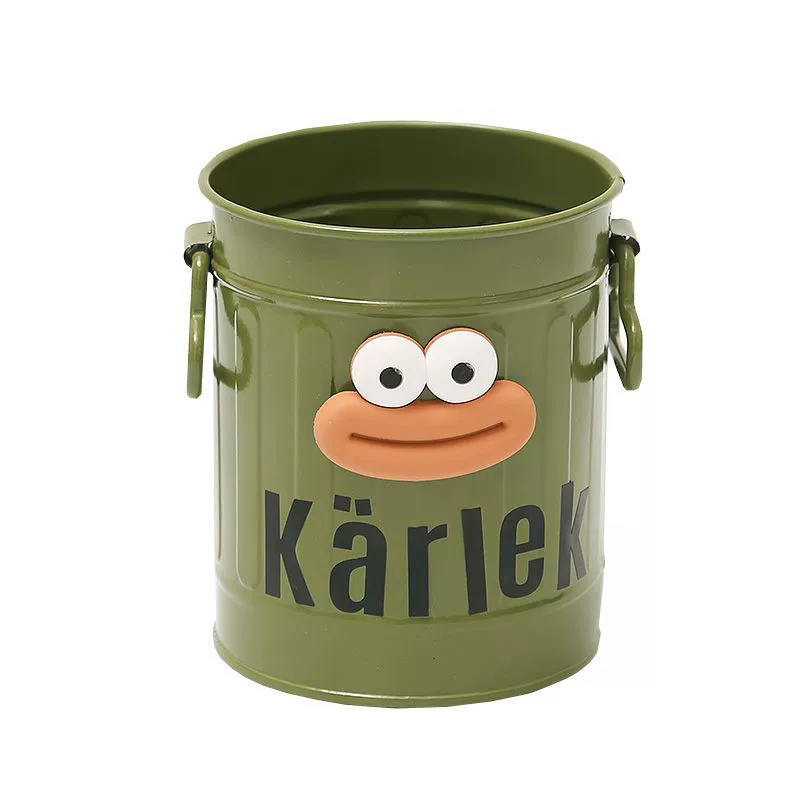 Cute table pens holder, storage system for elementary school students, stationery, brush