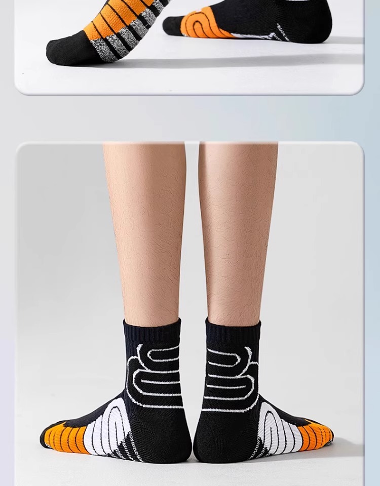 Professional Marathon Running Socks For Men, Thickened Sports_voghion.com