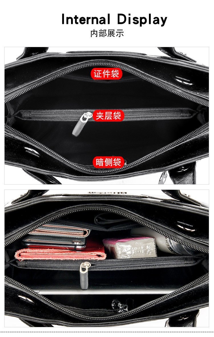 European and American trend new retro women's bags, export handbags, cross-border single-shoulder bags, crossbody bags, one piece global shipping undefined