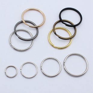 DIY Materials, Multiple Specifications, Aperture Without Chain, Key Ring Crafts Accessories, Key Chain Accessories
