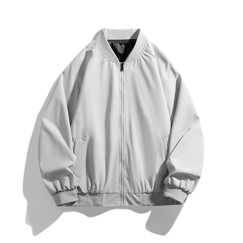 Trajes de trabajo deportivos al aire libre primavera y otoño chaqueta de piloto estadounidense personalizada trajes de béisbol masculinos