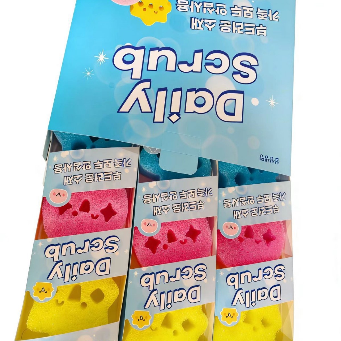Nueva esponja sensible a la temperatura para lavar platos y limpiar la cocina, esponja de limpieza profesional que absorbe el aceite, potente cepillo quitamanchas para ollas.
