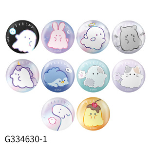 Laser Yoyo Family Anime Badge Cartoon Brooch Cute Peripheral Tinplate Brooch