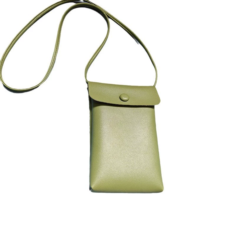 Fresh shoulder bag, one-shoulder bag, Korean style, western style, genuine leather