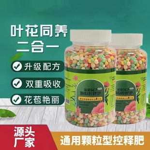Green Plant and Flower General Controlled-Release Fertilizer, Long-Lasting Mild Granular Fertilizer, Fruit and Vegetable Planting Compound Fertilizer, Gardening Slow-Release Fertilizer