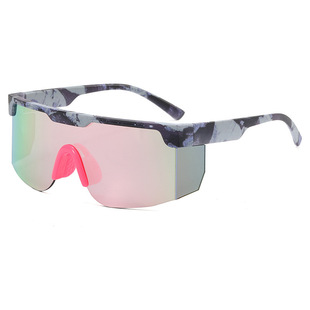 New cross-border men's European and American fashion sports sunglasses women's outdoor trend bicycle riding sunglasses wholesale