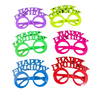 Factory Color Birthday Party Funny Glasses Personalized Letters Happy Birthday Birthday Glasses