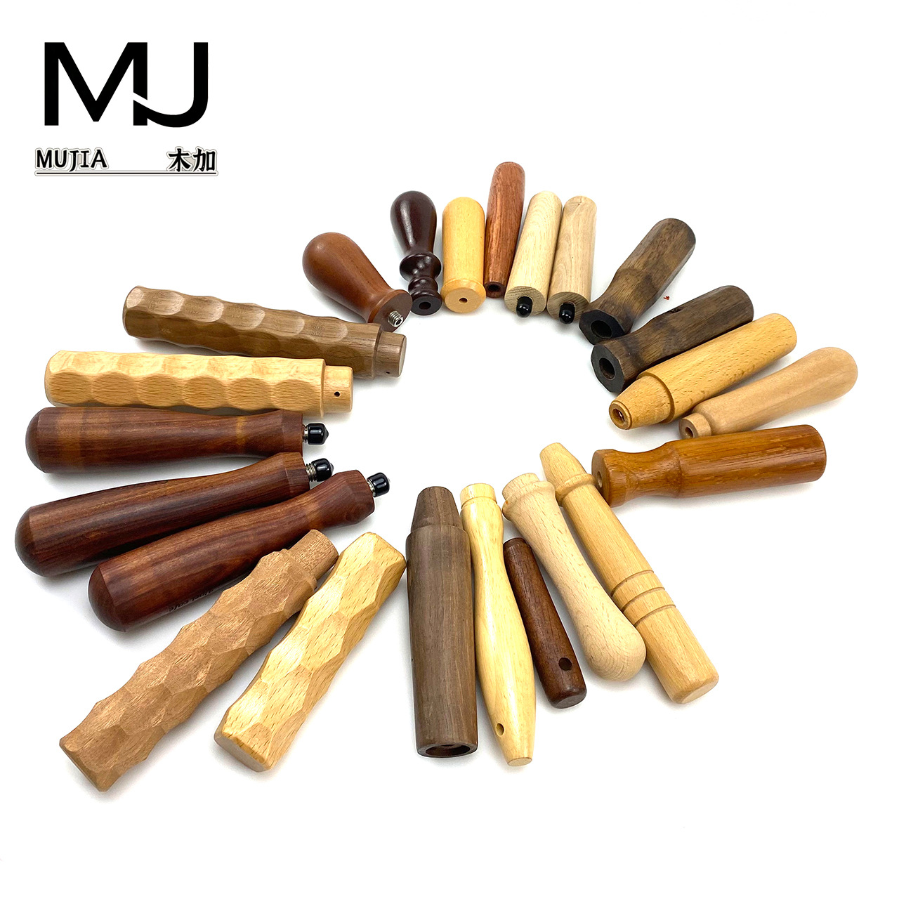 Mango de madera maciza, mango de nogal negro, mango de cuchillo, mango de orificio pasante, cepillo de maquillaje de madera, vaso de vidrio, utensilios de cocina, muebles, mango de madera