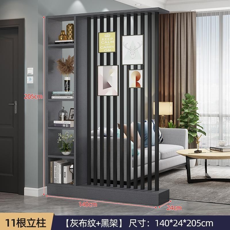 落地屏风隔断客厅2025新款家用中式创意隔断入户正对门装饰屏风柜|undefined