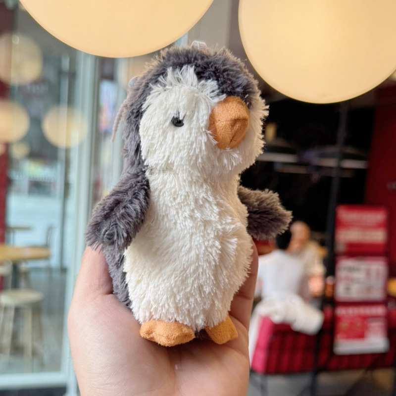 インターネット有名人かわいいピーナッツペンギンキーホルダーペンダントぬいぐるみペンギン人形カップル小さなギフトスクールバッグペンダント|undefined
