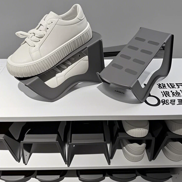 Integrated double-layer shoe bracket [piece]