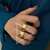 Advanced jewelry, accessory, fashionable universal ring, Korean style, high-quality style, internet celebrity