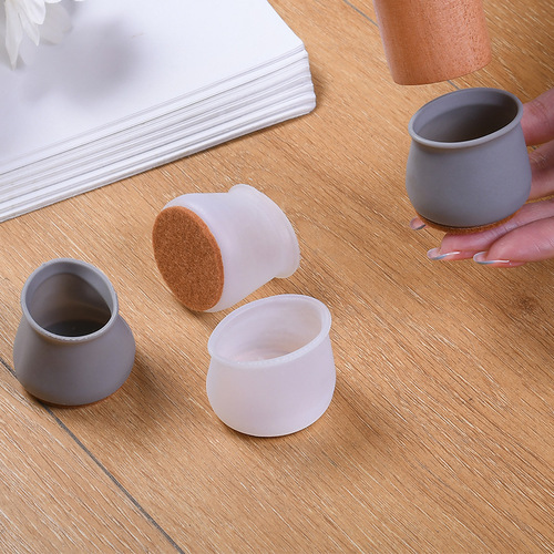 Factory direct sales table and chair foot pads chair EVA felt foot covers stool silent protective cover thickened table leg pads silicone