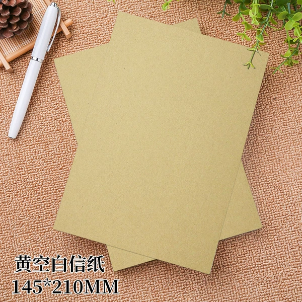 A5 cowhide paper blank letter paper