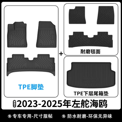 26-Year-Old Byd Atto 1 Seagull: Universal Foot Pad - 23-25-seagull-left-hand-drive-floor-mat-wear-resistant-blanket-lower-trunk-mat