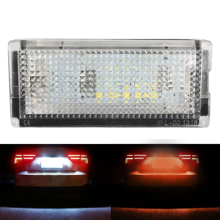 Светодиодная лампа номера (BMW E46 4D 1998–2003), белая, CANBUS «plug-and-play», пара