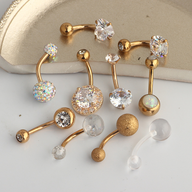 Labret piercing jewelry detail image