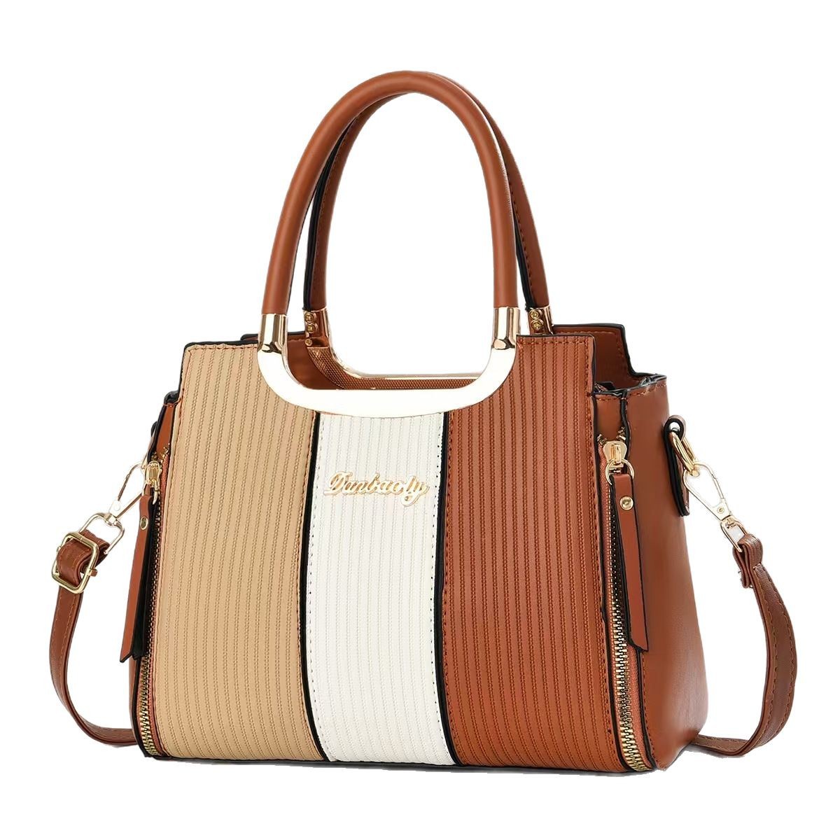 2025 nueva gran capacidad alta sensación de marca atmósfera para enviar bolso de mano de madres de mediana edad bolso de mochila universal