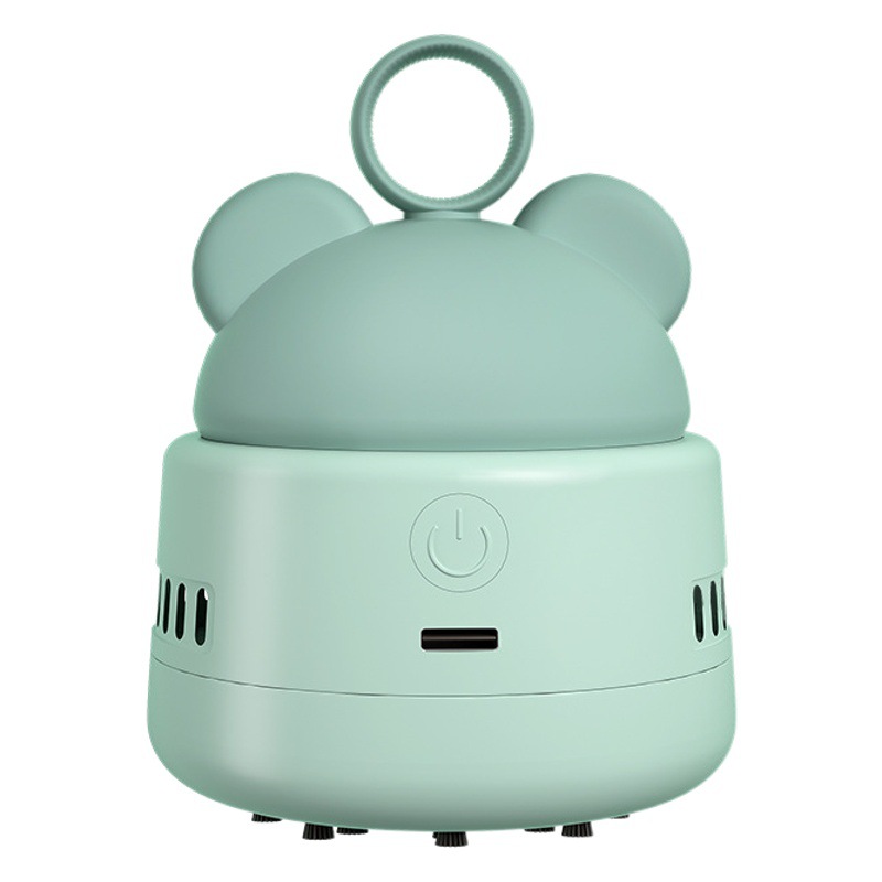 Aspiradora de escritorio Mini carga portátil portátil inalámbrico pequeño limpiador eléctrico chip de goma coche transfronterizo