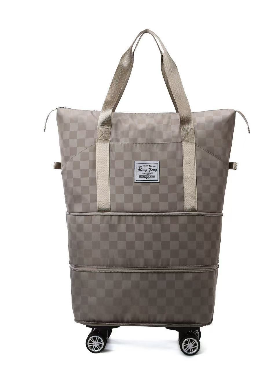 Big capacious double-layer luggage travel bag, handheld set wet and dry separation, waterproof bag 2