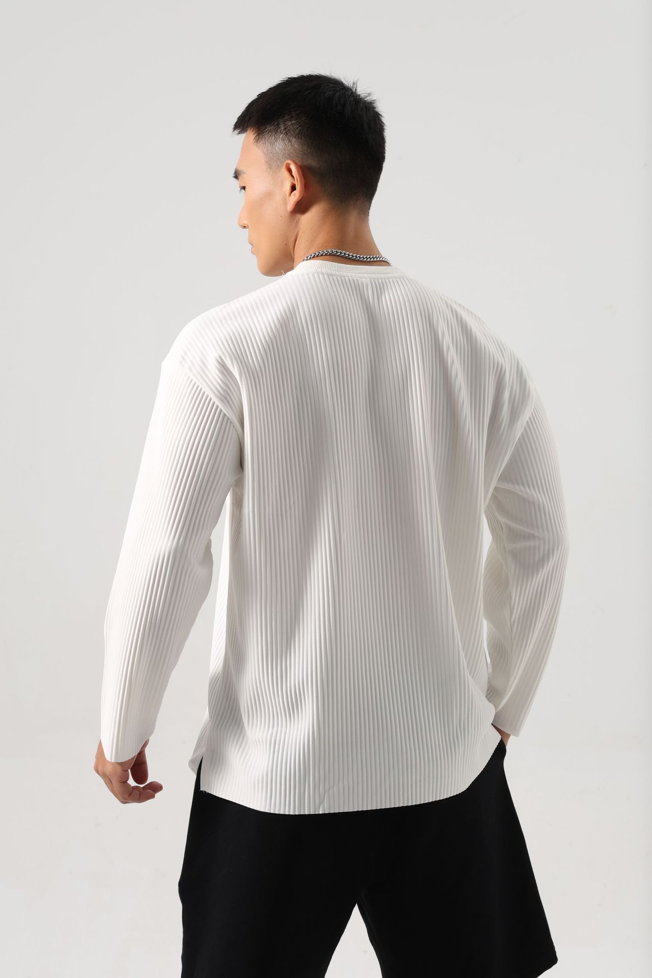 White Striped T-shirt