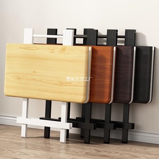 Foldable Dining Table Combination Portable Simple Small Apartment Dining Table and Chair Portable Small Square Table Dormitory Cheap Simple