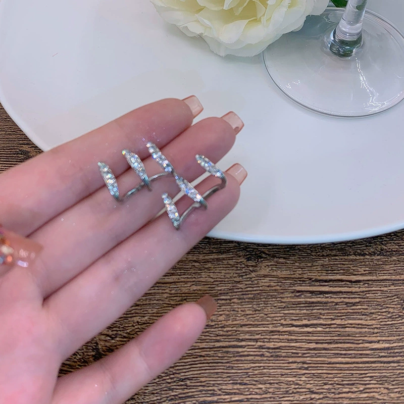 Модные универсальные серьги, серебряная игла, для импорта, серебро 925 образец, опт