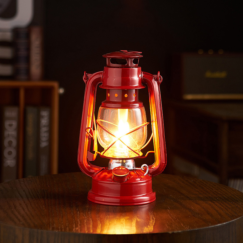 outdoors Retro Camping lights Lantern Hand lamp Camp Atmosphere lamp household old-fashioned Kerosene Tent lights Stall up