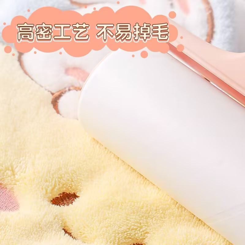 卸売り吸水の小さい手ぬぐいのかわいい漫画の雑巾の萌えのウサギのシリーズの手ぬぐいの家庭用の掛け式の子供は手を拭きます。|undefined