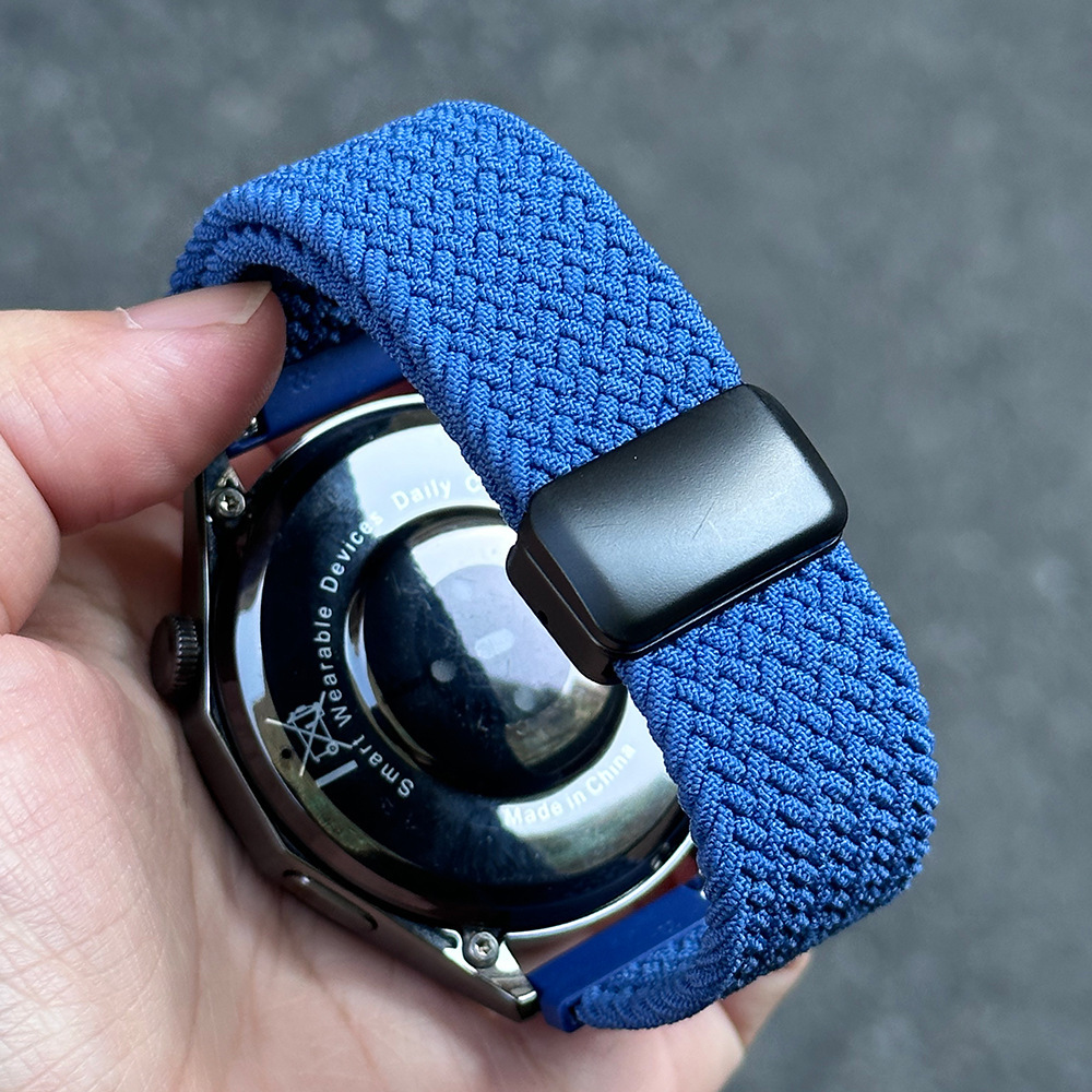 Suitable for Huawei Gt6/5 Watch Gt3 Nylon Elastic Woven Strap Watch4/Watch3Pro Wrist Strap