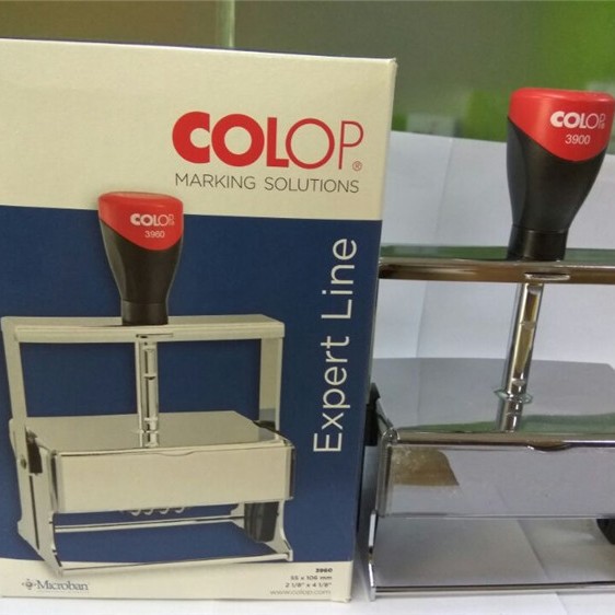 COLOP 3900����ֽ������ͷ�תӡ�� �����Դ���ı��¼�55*106MM