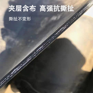 Laying car ground non-slip wear-resistant clip-on rubber board roof waterproof rubber leather cattle and sheep circle clip-on conveyor belt