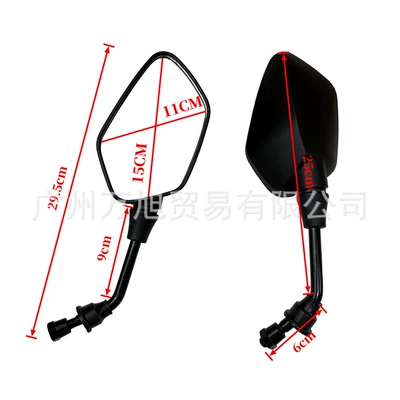 and Electric Vehicles, Motorcycle rearview mirror