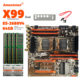 New X99 dual-channel with 2 2680V4 CPUs 4 16G 2133 reg memory multi-open game suit