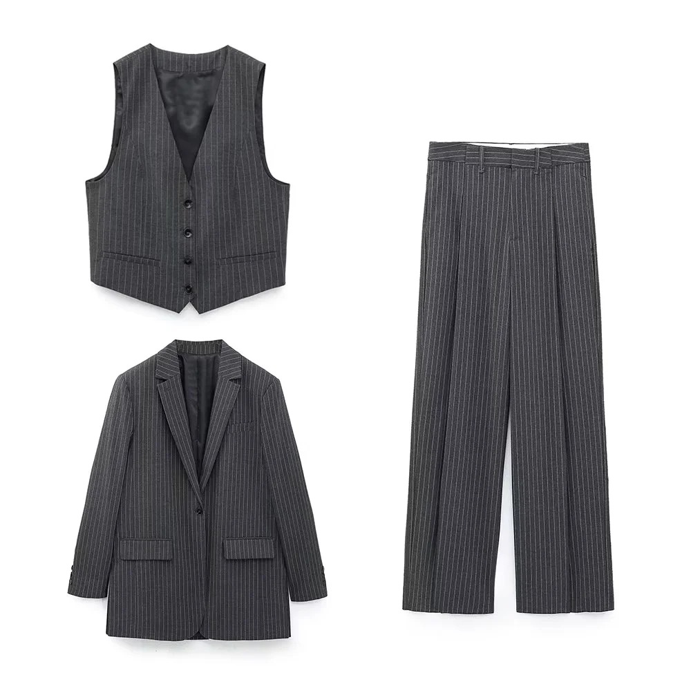 Pinstripe Vest 4