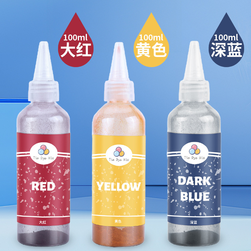 Juego de pigmentos de teñido anudado al por mayor de fábrica
